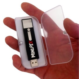 MiniPIX miniaturised particle detector