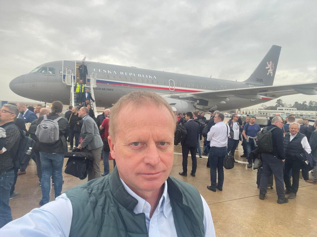 ADVACAM CEO Jan Sohar Member of the official delegation of Czech space industry companies to the USA